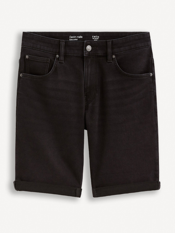 Celio Boknitbm Pantaloni scurți Negru