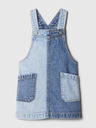 GAP Baby vestă din denim patchwork GAP