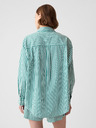 GAP Cămașă oversize cu dungi GAP