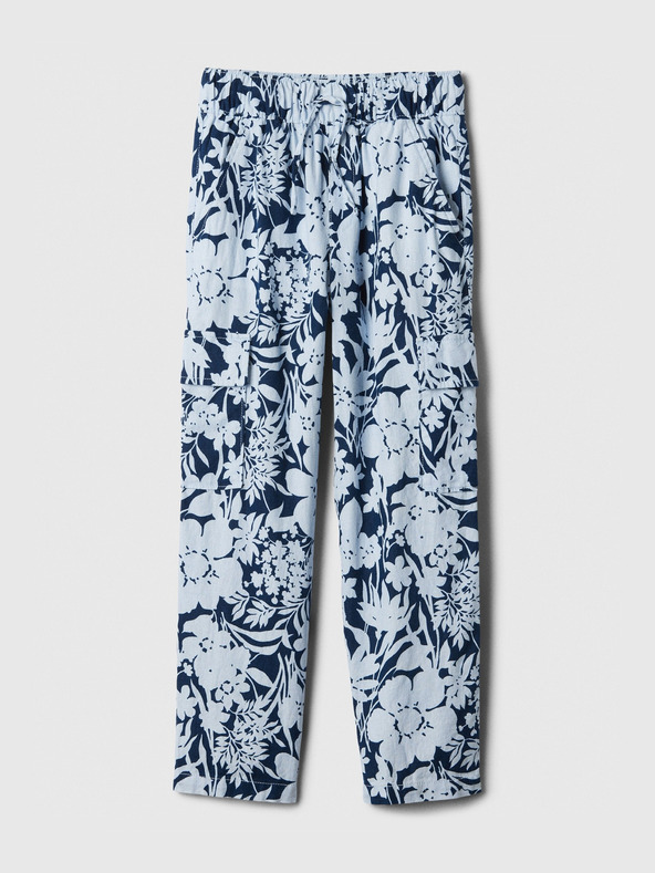 GAP Pantaloni cargo din in pentru copii GAP