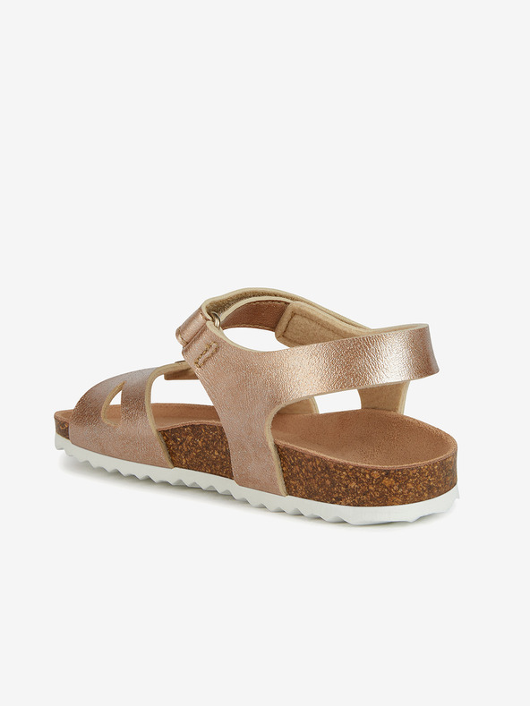 Geox Sandale pentru fete în roz auriu Geox Adriel