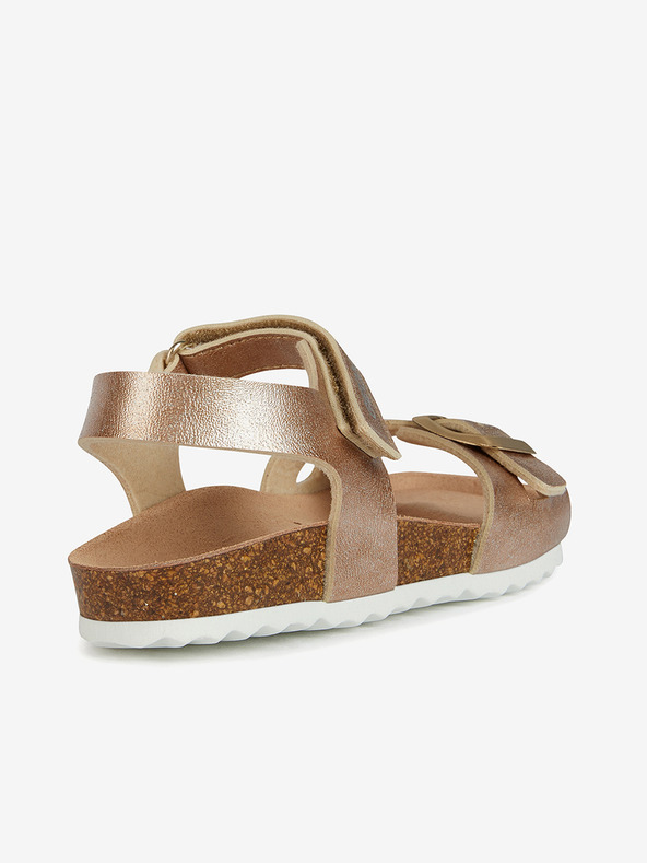 Geox Sandale pentru fete în roz auriu Geox Adriel