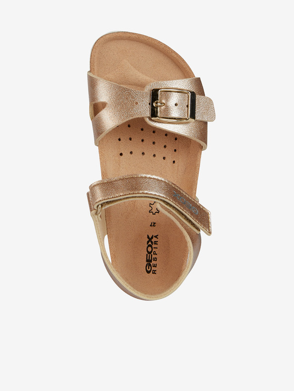 Geox Sandale pentru fete în roz auriu Geox Adriel