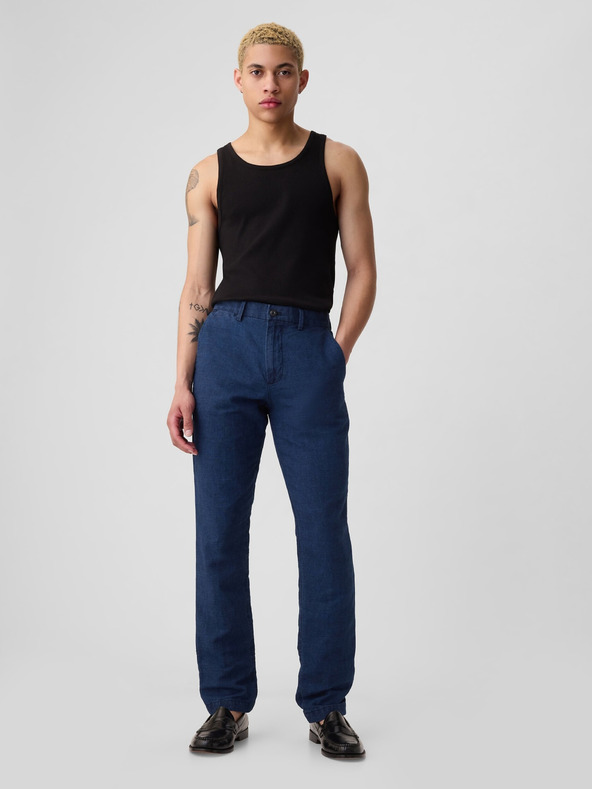 GAP Pantaloni Albastru
