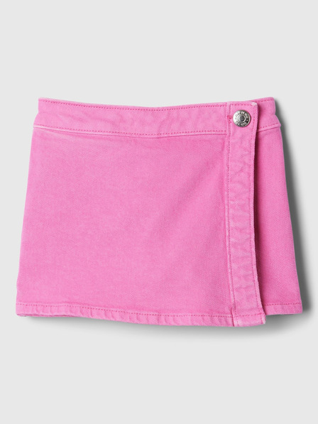 GAP Fustă denim cu șort pentru copii GAP