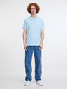 Pepe Jeans Tricou polo albastru deschis pentru bărbați Pepe Jeans Faren