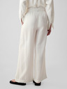 GAP Pantaloni din muselină wide leg GAP