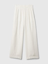 GAP Pantaloni din muselină wide leg GAP