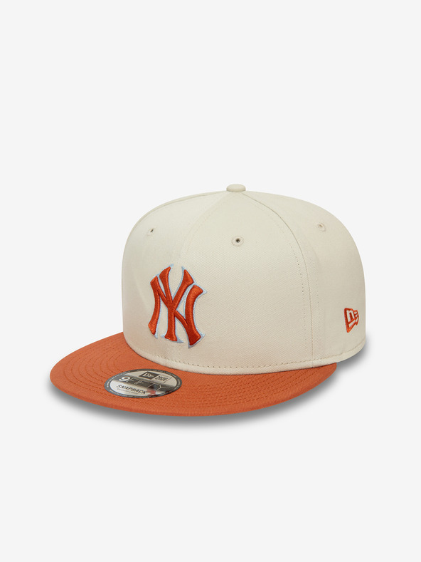 New Era New York Yankees MLB Patch 9Fifty Șapcă de baseball Alb