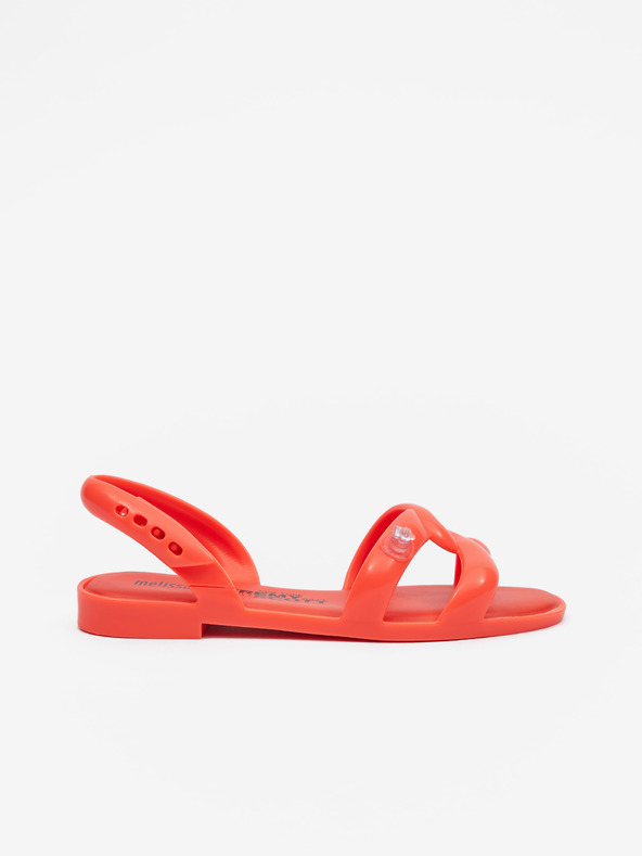 Melissa Tube Sandal + Jeremy Scott Sandale Roșu
