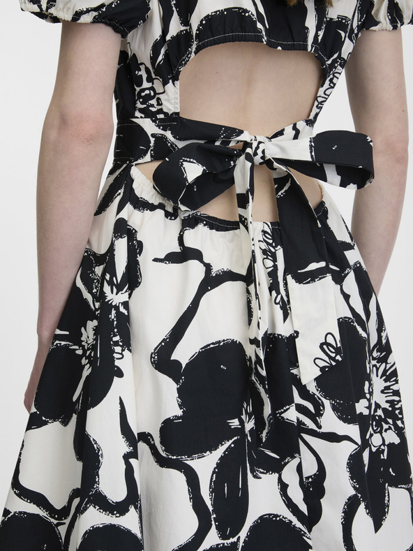 Orsay Rochie de damă neagră cu model ORSAY