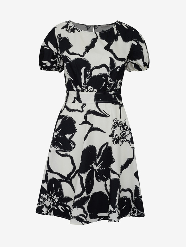 Orsay Rochie de damă neagră cu model ORSAY