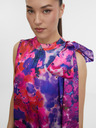 Orsay Top floral de femei mov ORSAY