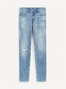 Celio Blugi albaștri slim fit pentru bărbați Celio Gostroy