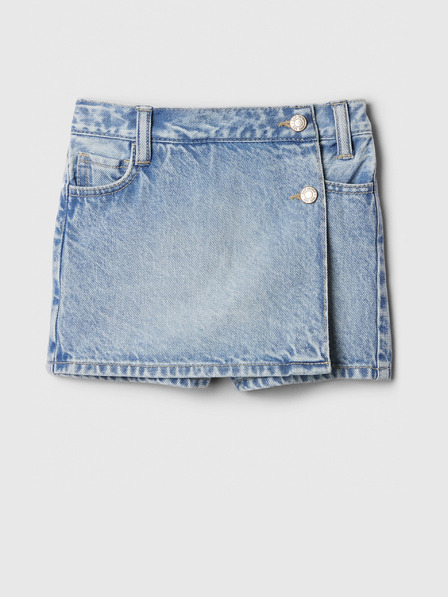 GAP Fustă denim cu șort pentru copii GAP