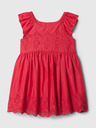GAP Baby rochie cu madeiră GAP