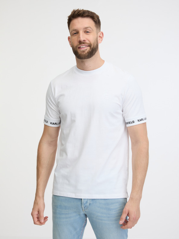 Karl Lagerfeld Tricou Alb