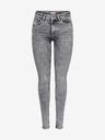 ONLY Blugi skinny fit gri pentru femei ONLY