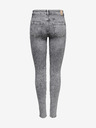 ONLY Blugi skinny fit gri pentru femei ONLY