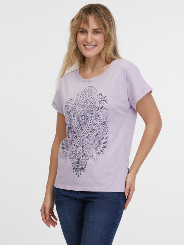 Sam 73 Tricou de damă mov deschis SAM 73 Nazarena