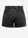ONLY Pantaloni scurți din denim negri pentru femei ONLY Manja