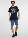 Sam 73 Tricou albastru închis pentru bărbați SAM 73 Maverick