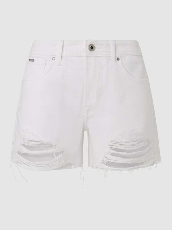 Pepe Jeans Pantaloni scurți Alb