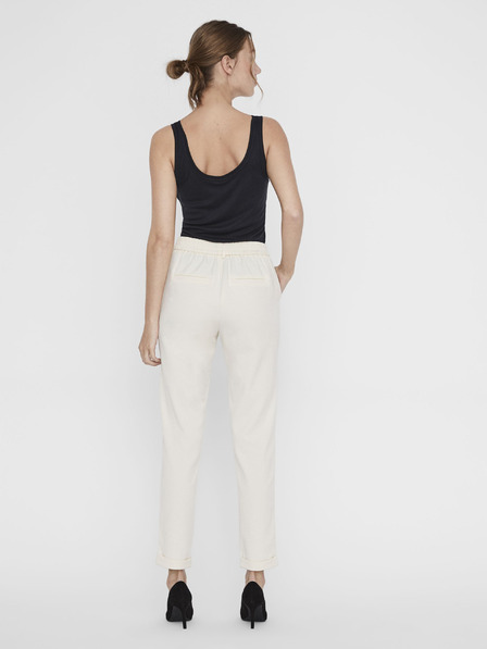 Vero Moda Pantaloni Vero Moda Maya crem pentru femei