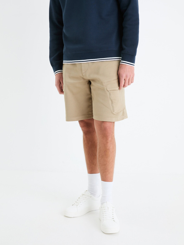 Celio Gojogbm Pantaloni scurți Bej