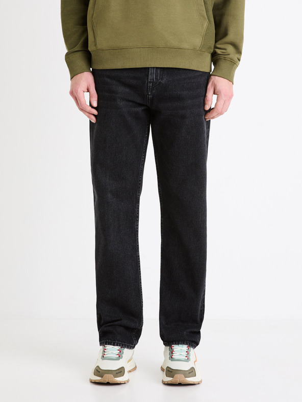Celio C15 straight Fodroit 30 Jeans Negru