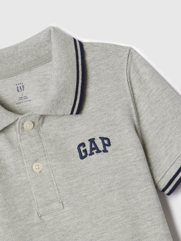 GAP Tricou polo pique pentru copii GAP
