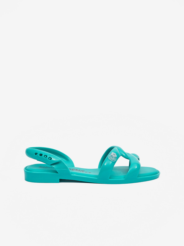 Melissa Tube Sandal + Jeremy Scott Sandale Albastru
