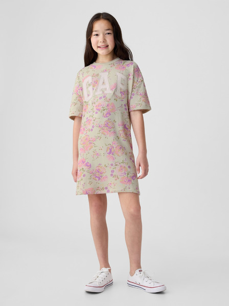 GAP Rochie pentru copii cu logo oversize GAP