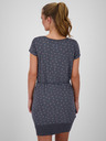 Alife and Kickin Rochie scurtă cu model gri închis pentru femei, cu curea Alife and Kickin