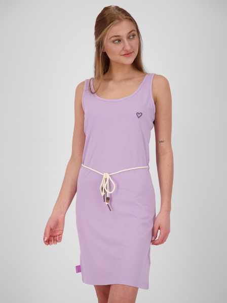 Alife and Kickin Rochie scurtă de damă violet deschis cu cravată Alife and Kickin Jennifer