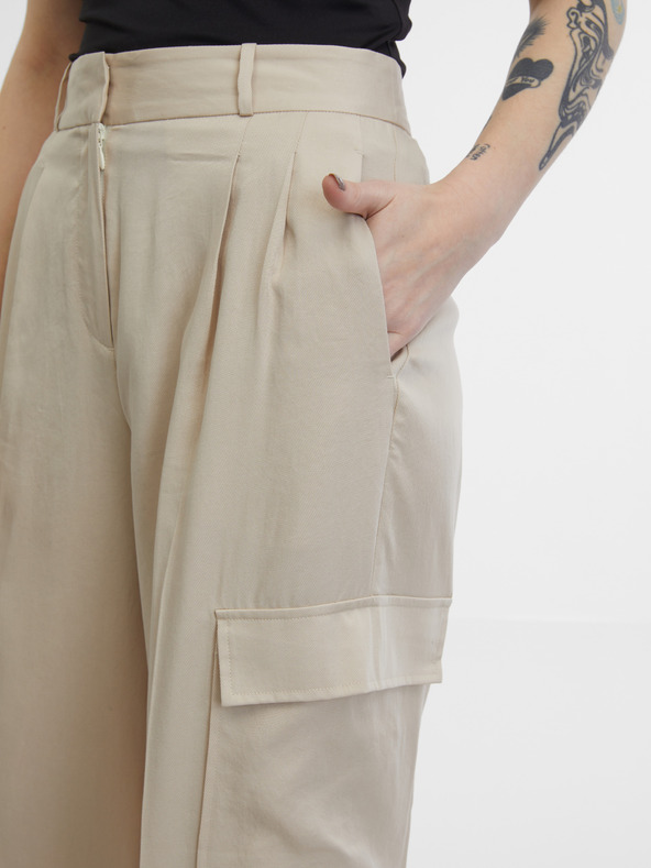 Orsay Pantaloni de damă bej ORSAY