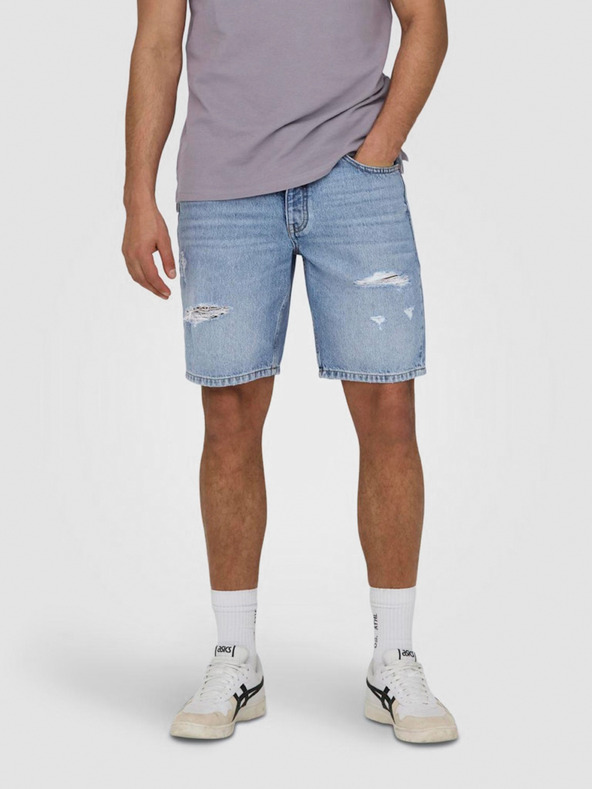 ONLY & SONS Edge Pantaloni scurți Albastru
