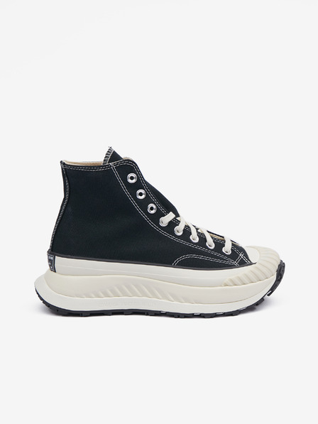 Converse Adidași de gleznă cu platformă negri Converse Chuck 70 AT CX