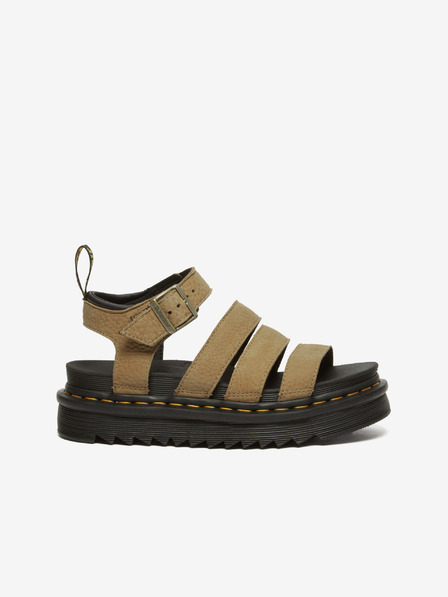 Dr. Martens Sandale din piele maro deschis pentru femei Dr. Martens Blaire