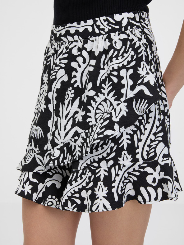 Orsay Pantaloni scurți negri pentru femei ORSAY