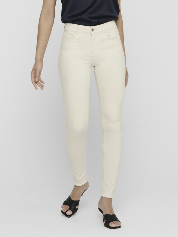 ONLY Blush Jeans Alb