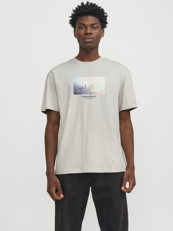 Jack & Jones Vesterbro Tricou Bej