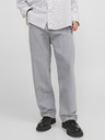 Jack & Jones Blugi pentru bărbați cu croială dreaptă gri deschis Jack & Jones Alex
