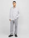 Jack & Jones Blugi pentru bărbați cu croială dreaptă gri deschis Jack & Jones Alex
