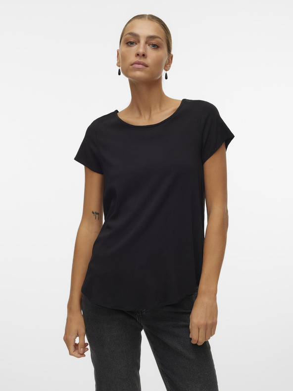 Vero Moda Bella Bluză Negru