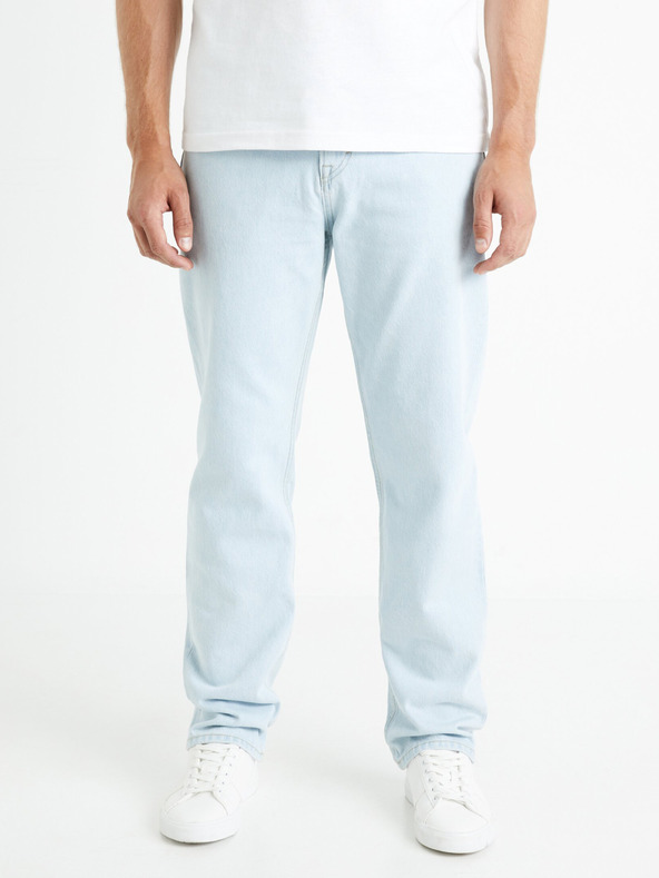 Celio Foloose Jeans Albastru