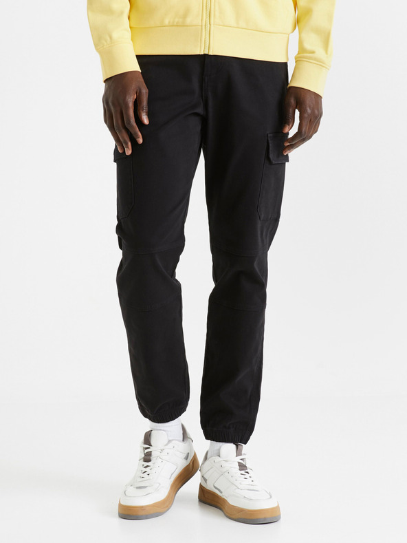Celio Dolyte Pantaloni Negru