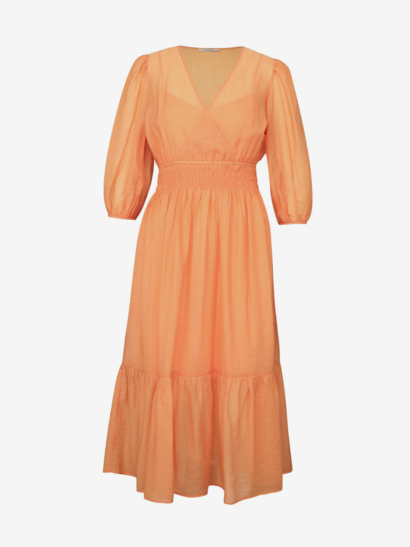 Orsay Rochie midi de culoare portocalie pentru doamne ORSAY