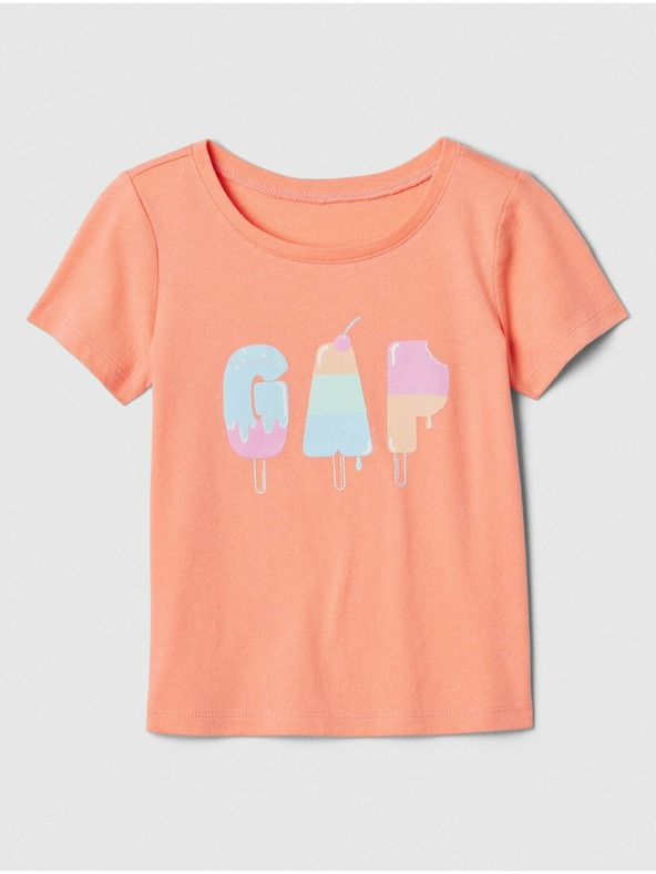 GAP Tricou pentru copii Portocaliu