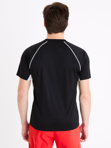 Celio Tricou sport negru pentru bărbați Celio Marvel Iron Man